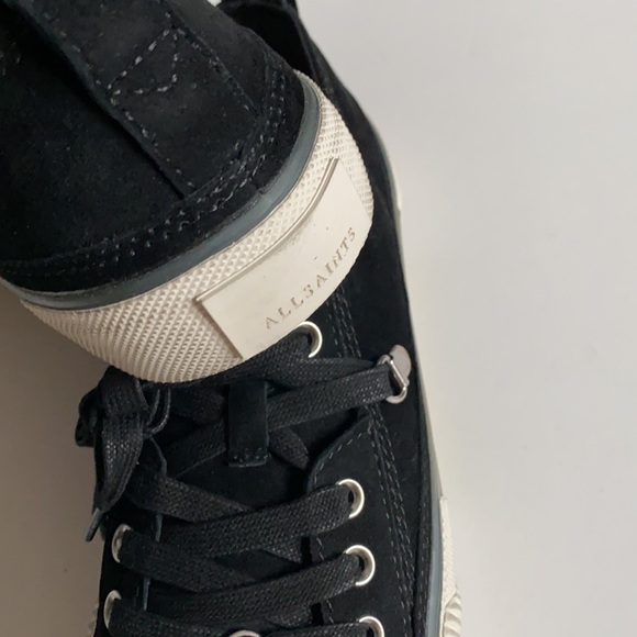 ALLSAINTS Jazmin women’s leather sneakers - Picture 4 of 6